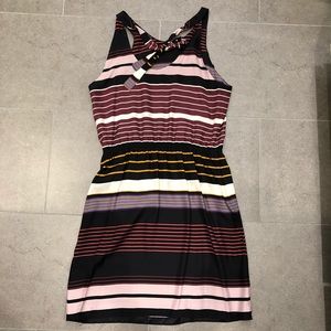 Nell shoulder strap silk dress